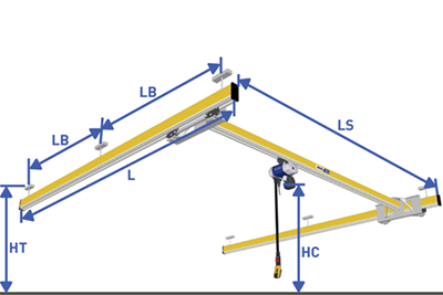 起重機(jī) / 輕型單梁懸掛系統(tǒng)EHB-X - 詢價(jià)表